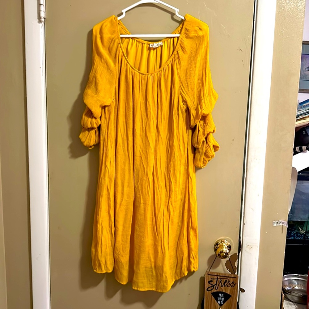 Three quarter sleeve dress size 2x